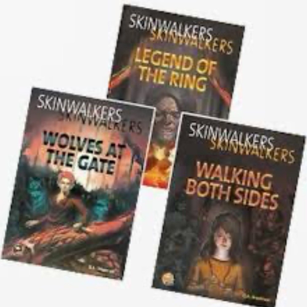 SALE!! Skinwalkers set of 3 NWT for reluctant readers.  2